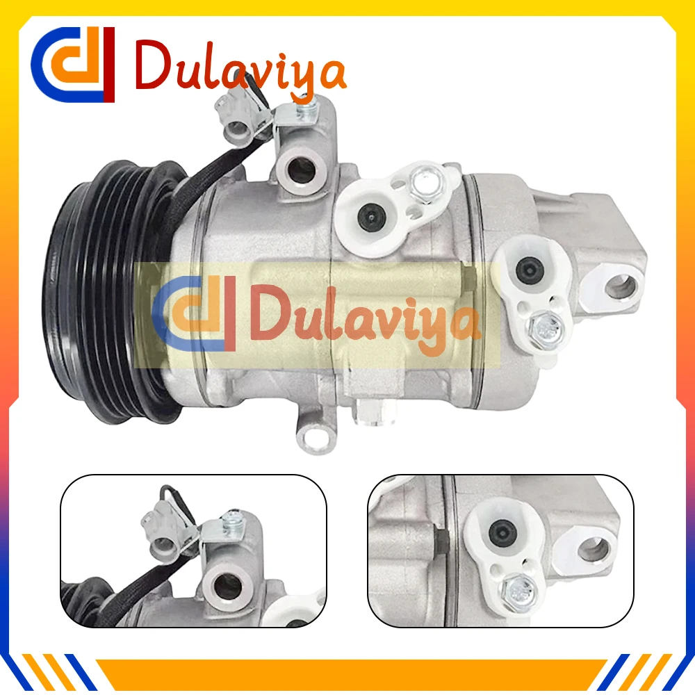 Air AC Compressor For Suzuki Sx4 1.4 2016 Suzuki Vitara 10SRE13C 447260-9400 XI447260-9400 9520054PB0 95200-54PB0 9520054PB0000
Air AC Compressor For Suzuki Sx4 1.4 2016 Suzuki Vitara 10SRE13C 447260-9400 XI447260-9400 9520054PB0 95200-54PB0 9520054PB0000