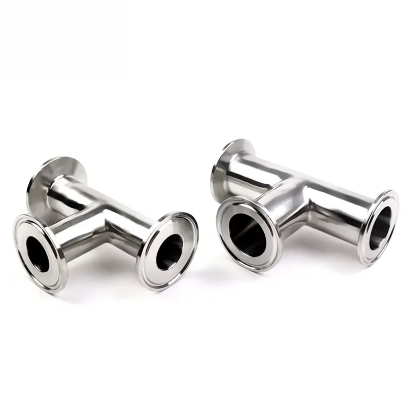 OD19mm-102mm (3/4"-4")Stainless Steel SS304/316L Sanitary 3 Way Tee Ferrule 1.5” 2” 3” 4”OD50.5-119MM Fit 1.5"-4" Tri Clamp
OD19mm-102mm (3/4"-4")Stainless Steel SS304/316L Sanitary 3 Way Tee Ferrule 1.5” 2” 3” 4”OD50.5-119MM Fit 1.5"-4" Tri Clamp