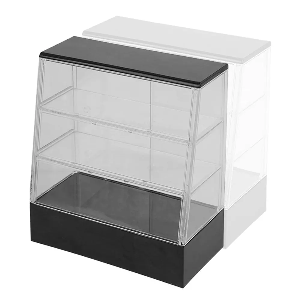 2Pcs Mini Cake Display Cabinet White Black Clear Plastic Dollhouse Furniture Decoration Simulation Sliding Door Display Shelf
2Pcs Mini Cake Display Cabinet White Black Clear Plastic Dollhouse Furniture Decoration Simulation Sliding Door Display Shelf