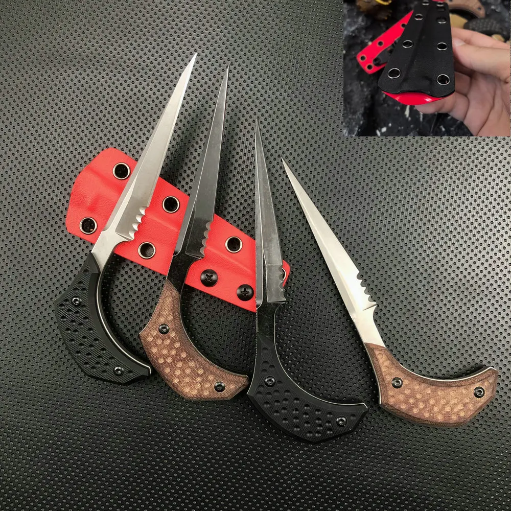 Trskt IT Necker Tactical Knife ,Push Pocket Knife,Outdoor EDC Tool.Cool Camping Knives,Wood Handle ,With Kydex Sheath Dropship
Trskt IT Necker Tactical Knife ,Push Pocket Knife,Outdoor EDC Tool.Cool Camping Knives,Wood Handle ,With Kydex Sheath Dropship