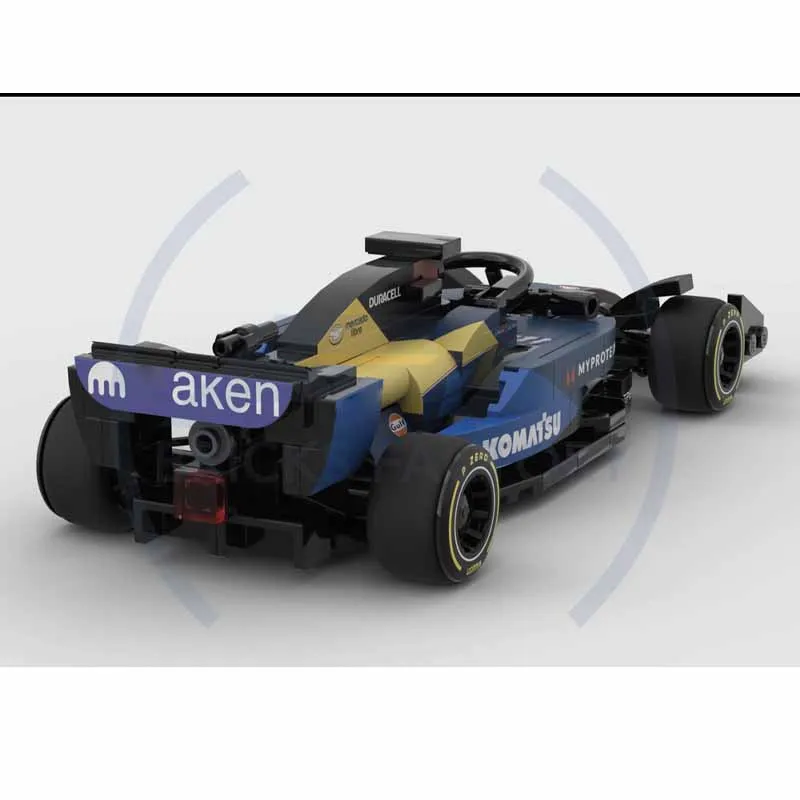 MOC-199600 Classic FW46 New City Sports Car Racing Brick Model 285 Parts MOC Creative Boys Children's Birthday Toy Gift
MOC-199600 Classic FW46 New City Sports Car Racing Brick Model 285 Parts MOC Creative Boys Children's Birthday Toy Gift