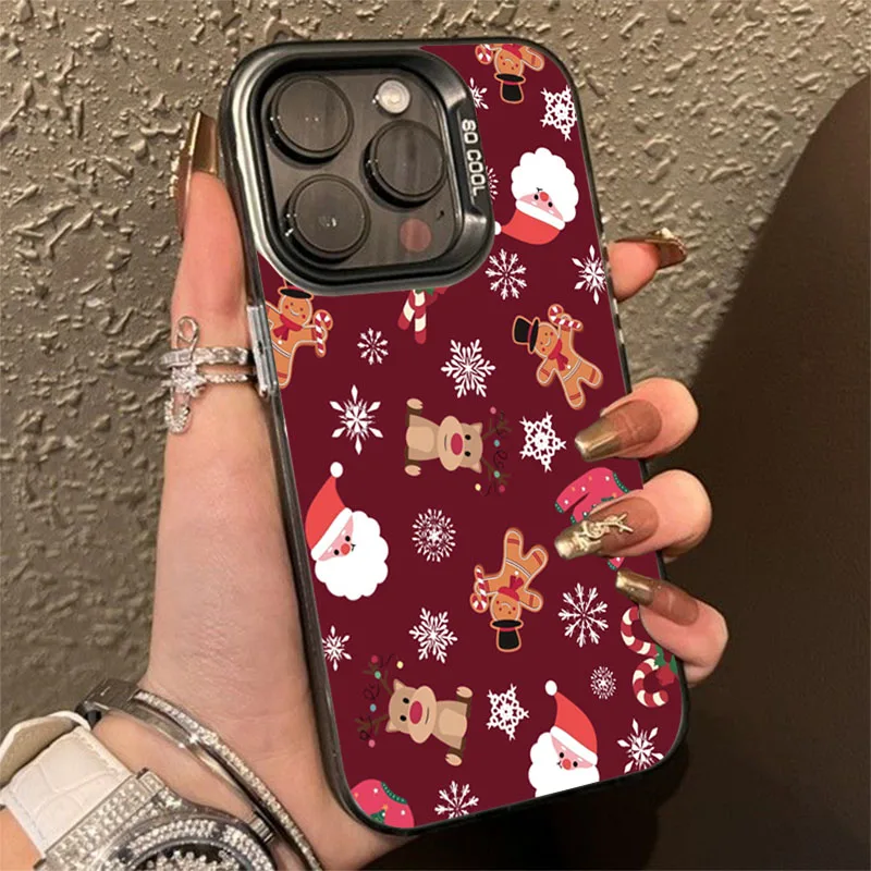 Christmas Gingerbread Winter Snowflake Gift Phone Case For Xiaomi Poco F7 Cases Poco X7 Pro 5G X6 X5 F5 F6 Pro Shockproof Cover
Christmas Gingerbread Winter Snowflake Gift Phone Case For Xiaomi Poco F7 Cases Poco X7 Pro 5G X6 X5 F5 F6 Pro Shockproof Cover