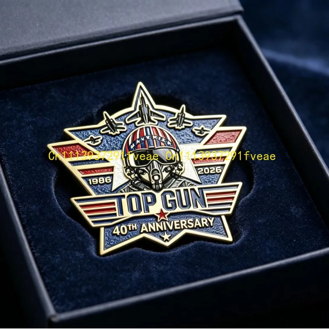 2026 New Top Gun Maverick Enamel Pin & Top Gun 40th Anniversary Keychain Brooch Lapel Badge Gifts For Military Lover
2026 New Top Gun Maverick Enamel Pin & Top Gun 40th Anniversary Keychain Brooch Lapel Badge Gifts For Military Lover