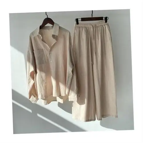 Women's Faion Cotton Linen irt Suit High Waist S Knot Slim Fit Warm Thin Six Sve Women's Clothing
Women's Faion Cotton Linen irt Suit High Waist S Knot Slim Fit Warm Thin Six Sve Women's Clothing