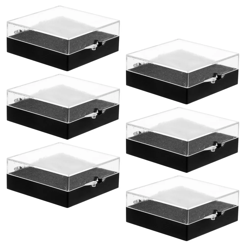 6 Pcs Display Box Badge Case Pin Small Boxes Reusable Gift Lapel Organizer Carrying Packing
6 Pcs Display Box Badge Case Pin Small Boxes Reusable Gift Lapel Organizer Carrying Packing