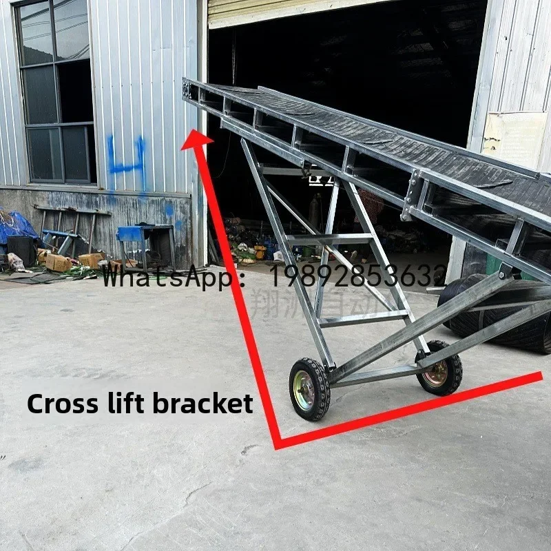O7-Lightweight Folding Belt Conveyor Mobile Conveyor Belt Assembly Line Logistics Warehouse Loading Large Inclination Conveyor
O7-Lightweight Folding Belt Conveyor Mobile Conveyor Belt Assembly Line Logistics Warehouse Loading Large Inclination Conveyor
