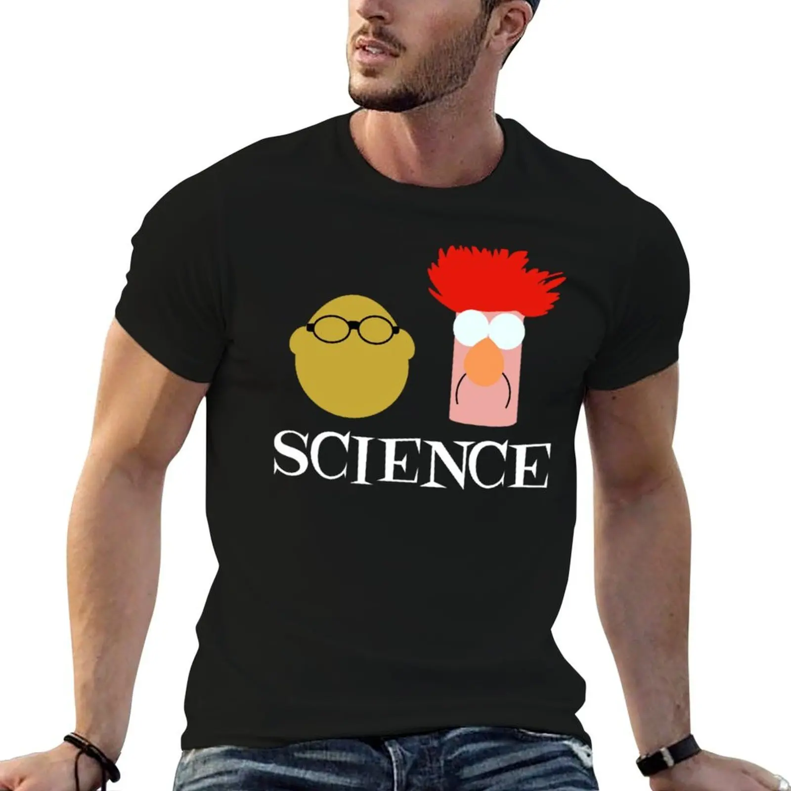 Bunsen and Beaker T-Shirt t shirt man plain man t shirt designer black cotton t-shirt plain for man package T-shirt
Bunsen and Beaker T-Shirt t shirt man plain man t shirt designer black cotton t-shirt plain for man package T-shirt