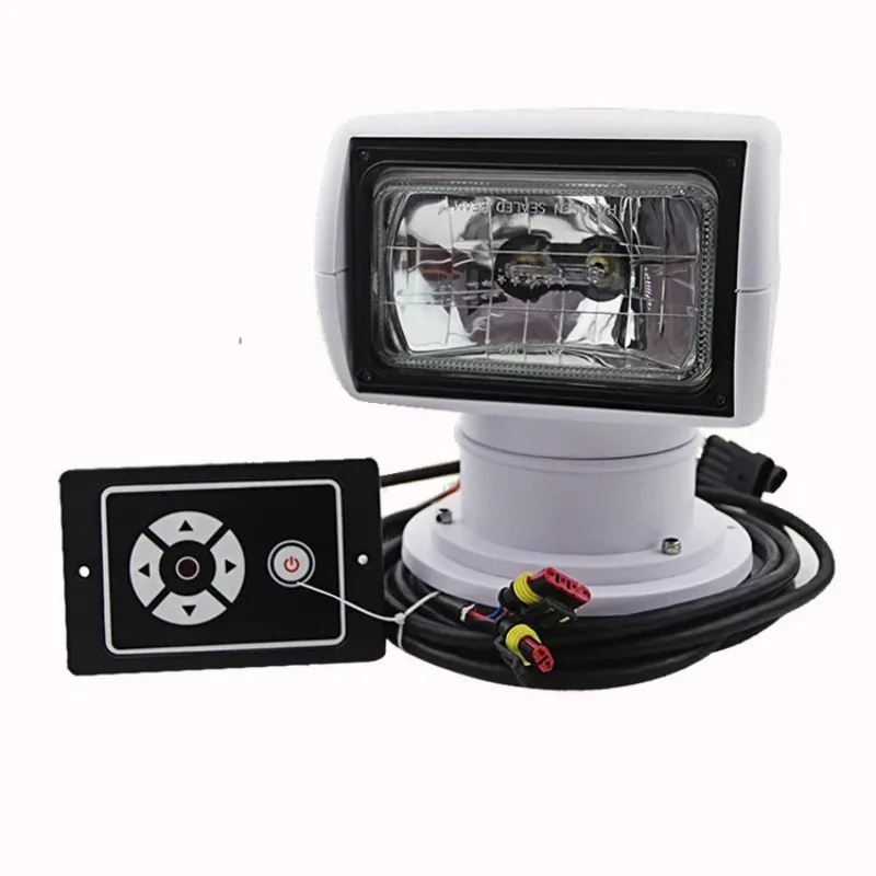 Boat Spotlights, 100W Remote Control Spotlights for Boat Truck, Marine Boat Search Lights 360° Rotate Halogen Searchlight
Boat Spotlights, 100W Remote Control Spotlights for Boat Truck, Marine Boat Search Lights 360° Rotate Halogen Searchlight