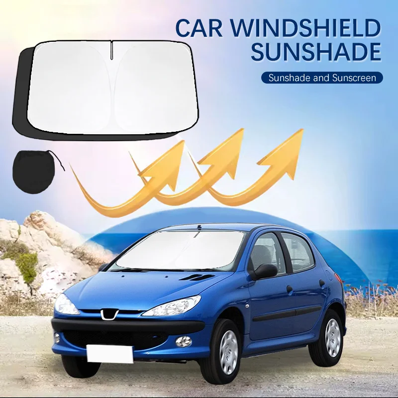 For Peugeot 206 Windshield Sun Shade Sunshade Sun Visor Protector Foldable Blocks UV Rays Laser Sun Protector
For Peugeot 206 Windshield Sun Shade Sunshade Sun Visor Protector Foldable Blocks UV Rays Laser Sun Protector