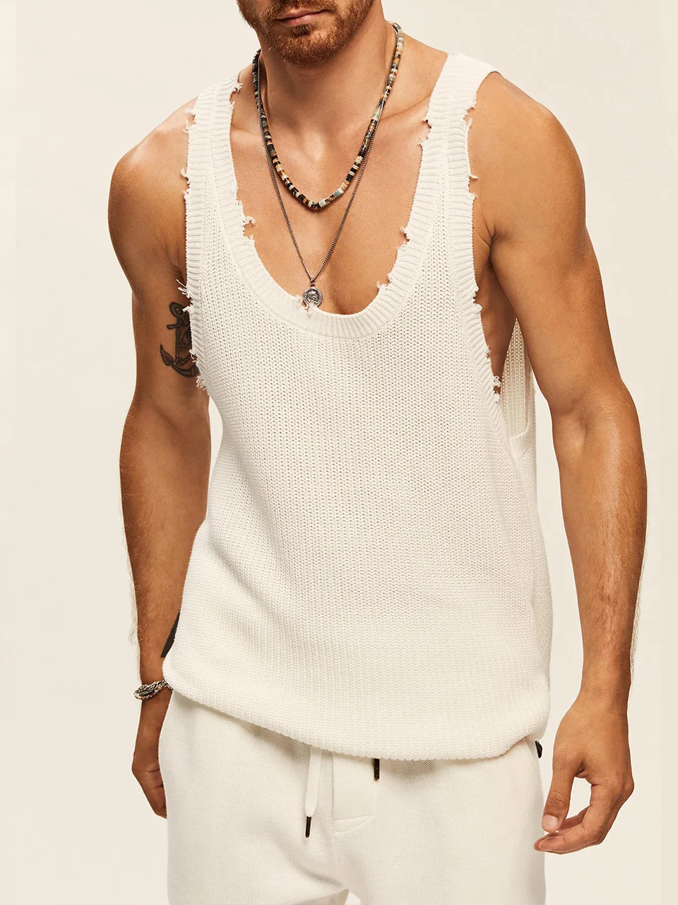 Men's Knitted Casual Loose Svel T-irt Comfortable Breathable round Ne Pullover Top for Youth All Seasons
Men's Knitted Casual Loose Svel T-irt Comfortable Breathable round Ne Pullover Top for Youth All Seasons