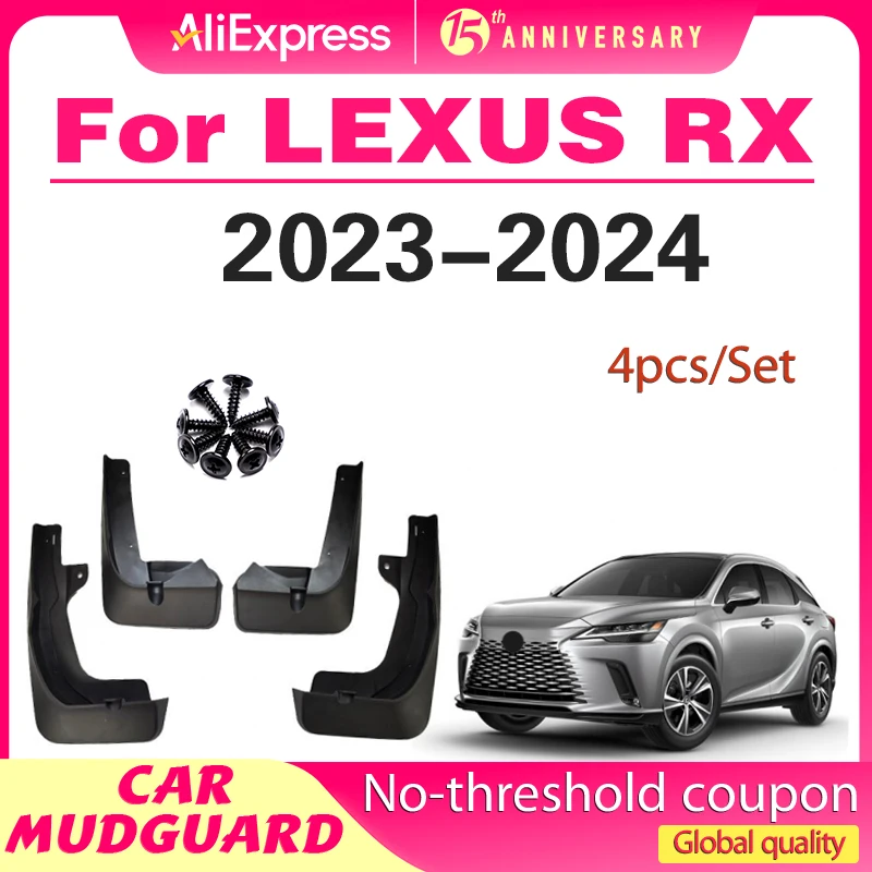 For Lexus RX 2023-2024 Mudguard Mud Flaps Guard Splash Flap Mudguards Fender Car Accessories
For Lexus RX 2023-2024 Mudguard Mud Flaps Guard Splash Flap Mudguards Fender Car Accessories