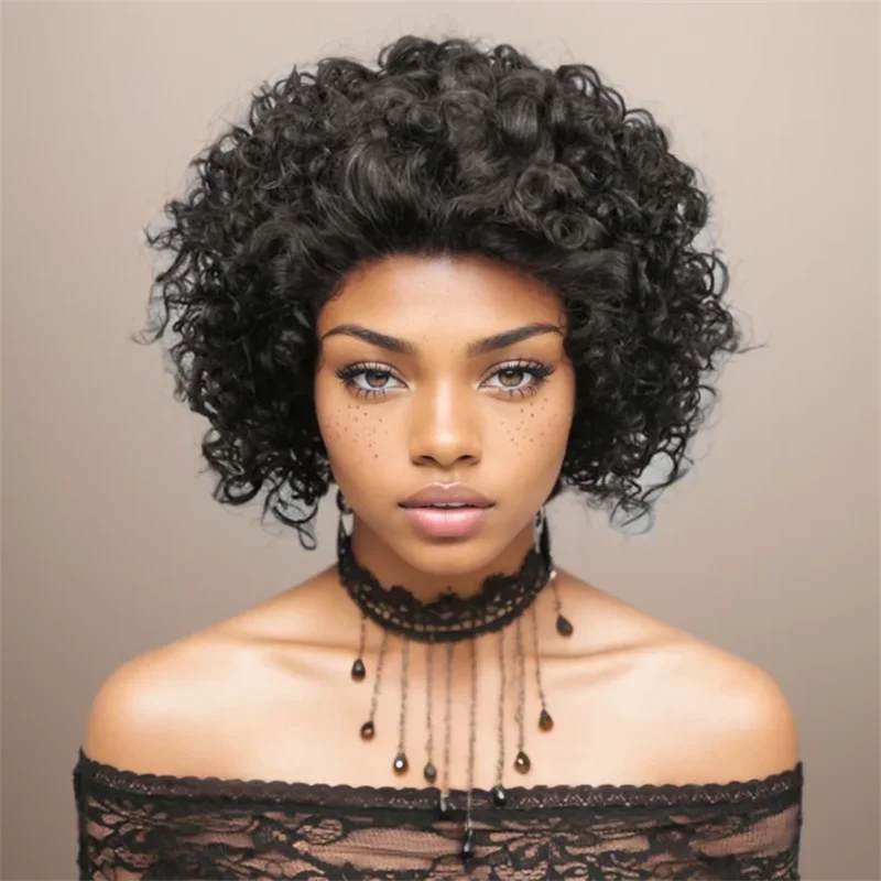Short Glueless HD Rose Curly Pixie Cut Wig Human hair 5X5 HD Closure Wigs 8Inch Human Hair Wig for Women Pre Plucked
Short Glueless HD Rose Curly Pixie Cut Wig Human hair 5X5 HD Closure Wigs 8Inch Human Hair Wig for Women Pre Plucked
