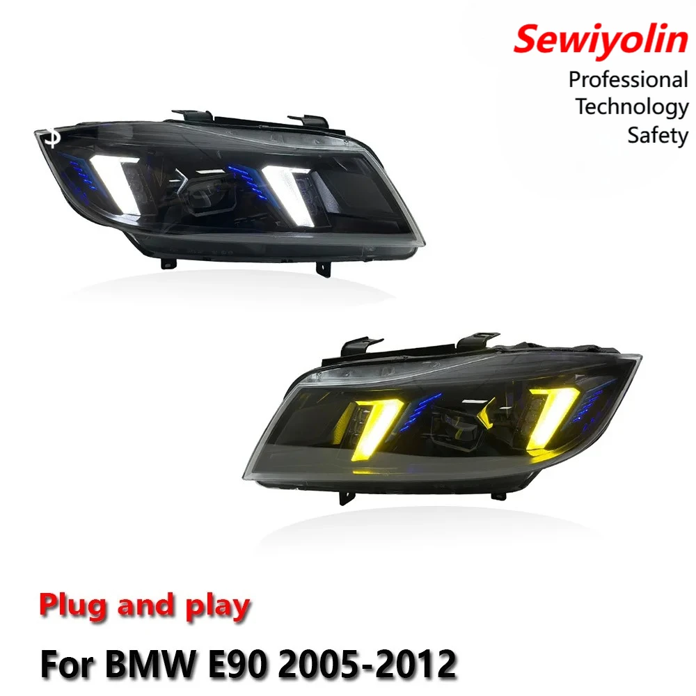 Светодиодные фары для BMW E90 2005-2012: противотуманные фары, ДХО, стоп-сигналы, указатели поворота, установка Plug and Play
Светодиодные фары для BMW E90 2005-2012: противотуманные фары, ДХО, стоп-сигналы, указатели поворота, установка Plug and Play