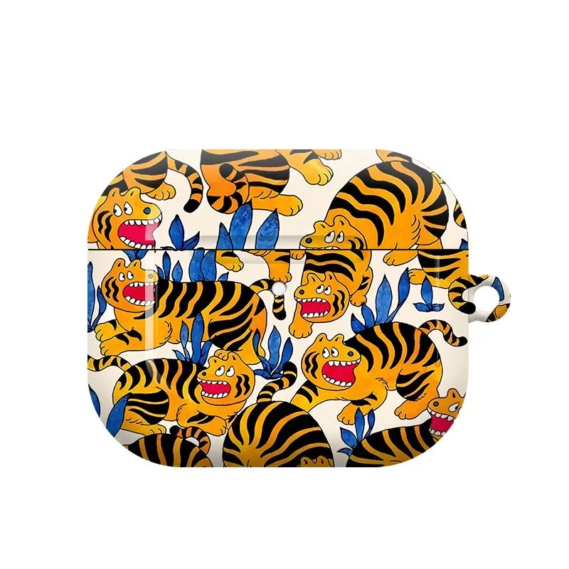 Ins Korean Full Screen Tiger Cartoon Suitable for Apple Earphone Protective Case Airpods 4 Pro2 Wireless Bluetooth Earphone Case
Ins Korean Full Screen Tiger Cartoon Suitable for Apple Earphone Protective Case Airpods 4 Pro2 Wireless Bluetooth Earphone Case