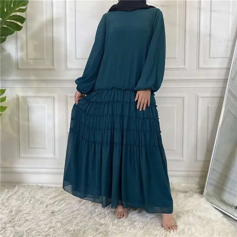2025 Fashion Double Chiffon Clean Color Large Hem Loose Robe Islamic Dress 6527 Robe Abaya Ramadan Dubai Luxury Islam Elegant
2025 Fashion Double Chiffon Clean Color Large Hem Loose Robe Islamic Dress 6527 Robe Abaya Ramadan Dubai Luxury Islam Elegant