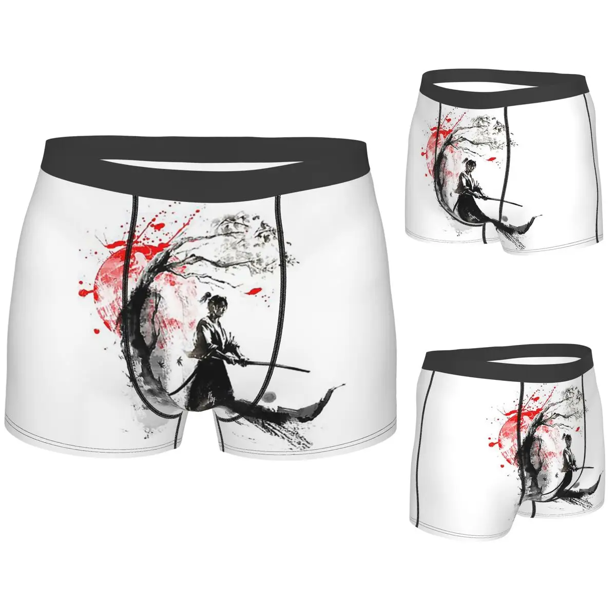 Boxer Underpants Shorts Japanese Samurai Panties Men's Breathable Underwear for Homme Man Boyfriend Gifts
Boxer Underpants Shorts Japanese Samurai Panties Men's Breathable Underwear for Homme Man Boyfriend Gifts