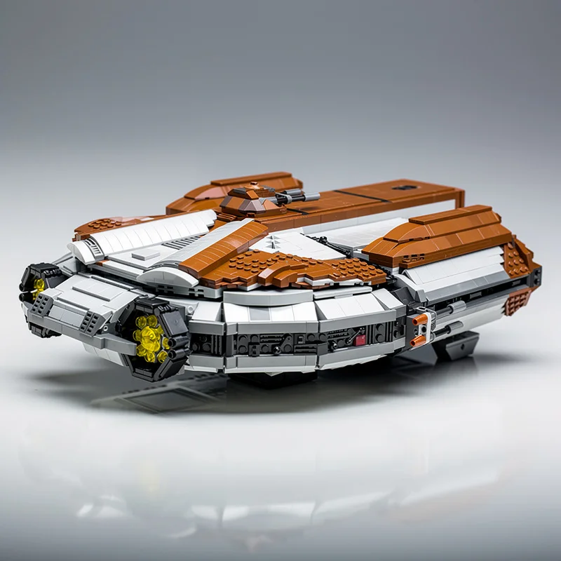 MOC Sci-Fi Galactic Hawk Spaceship Building Blocks Old Republic Knights Bricks DIY Assembly Model Desktop Collection Gift
MOC Sci-Fi Galactic Hawk Spaceship Building Blocks Old Republic Knights Bricks DIY Assembly Model Desktop Collection Gift
