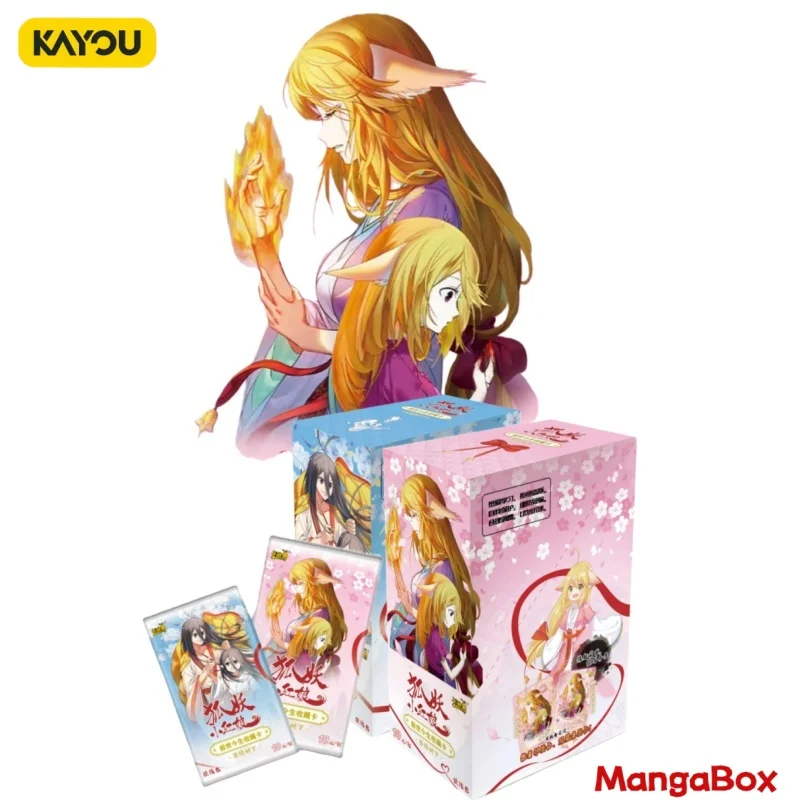 KAYOU Fox Demon Little Red Maiden прошлые и настоящие жизненные коллекционные карты, набор горьких деревьев любви, официальная подлинная игра, коллекционные предметы
KAYOU Fox Demon Little Red Maiden прошлые и настоящие жизненные коллекционные карты, набор горьких деревьев любви, официальная подлинная игра, коллекционные предметы