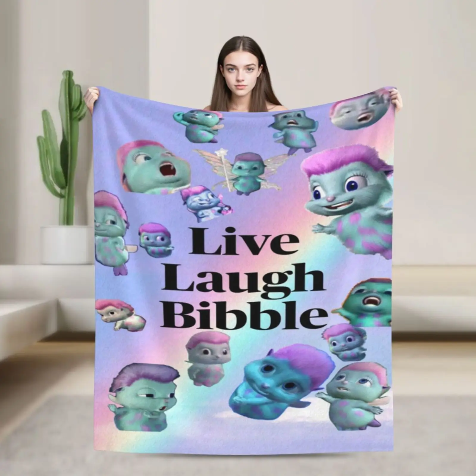 Live Laugh Bibble Cozy Flannel Throw Blanket For Living Room,Cute Bibble Soft Lightweight Flannel Blanket,For Napping,Sofa
Live Laugh Bibble Cozy Flannel Throw Blanket For Living Room,Cute Bibble Soft Lightweight Flannel Blanket,For Napping,Sofa