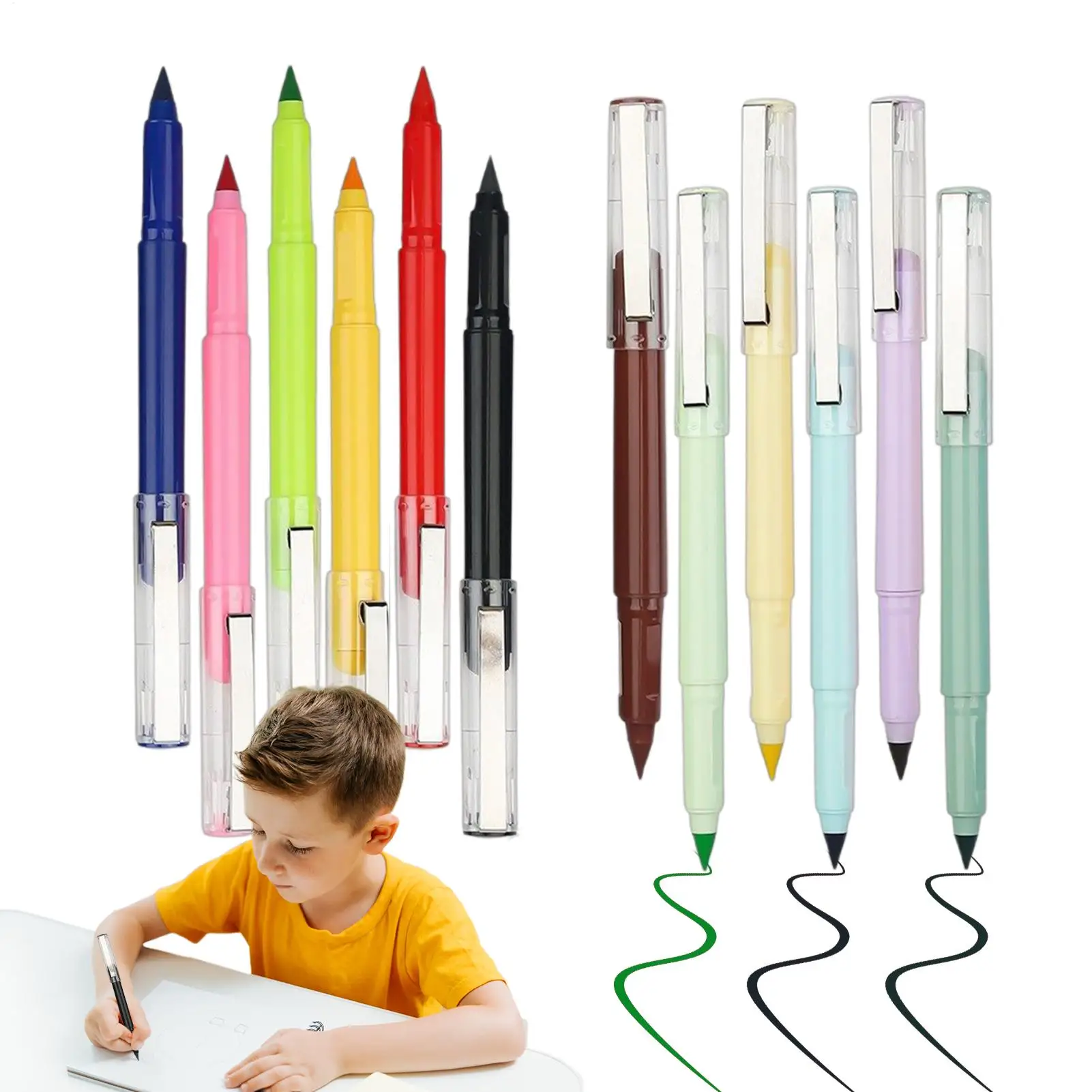 Everlasting Pencil Sustainable Pencil 12 Piece Forever Writing Sketching Tool No Need Sharpened For Home Office School Drawing
Everlasting Pencil Sustainable Pencil 12 Piece Forever Writing Sketching Tool No Need Sharpened For Home Office School Drawing
