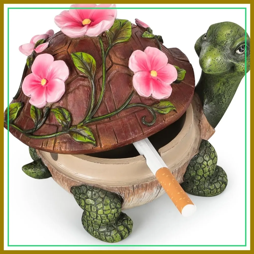 Cute Turtle Outdoor Ashtray for Cigarettes, Home Office Porch Patio Decor, Indoor Outdoor Use, Holiday Gift
Cute Turtle Outdoor Ashtray for Cigarettes, Home Office Porch Patio Decor, Indoor Outdoor Use, Holiday Gift