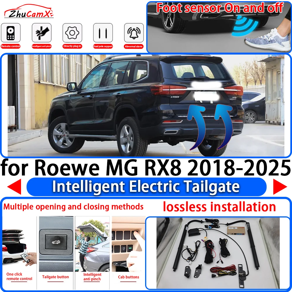 ZhuCamX for Roewe MG RX8 2018-2025 OEM Power Liftgate Trunk Electric Suction Tailgate Intelligent Tail Gate Lift Strut System
ZhuCamX for Roewe MG RX8 2018-2025 OEM Power Liftgate Trunk Electric Suction Tailgate Intelligent Tail Gate Lift Strut System