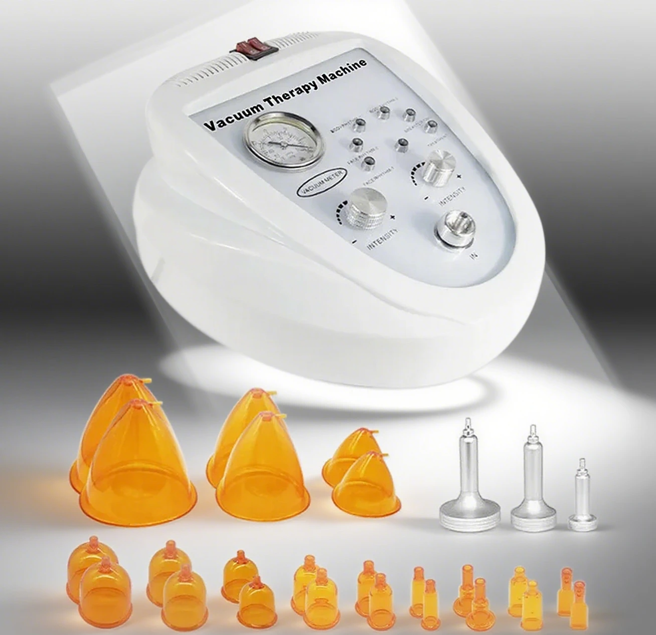 Аппарат для вакуумной терапии — неинвазивный насос для увеличения груди и усилитель подтяжки ягодиц с 24-мя чашками — колумбийский лифтинг
Аппарат для вакуумной терапии — неинвазивный насос для увеличения груди и усилитель подтяжки ягодиц с 24-мя чашками — колумбийский лифтинг