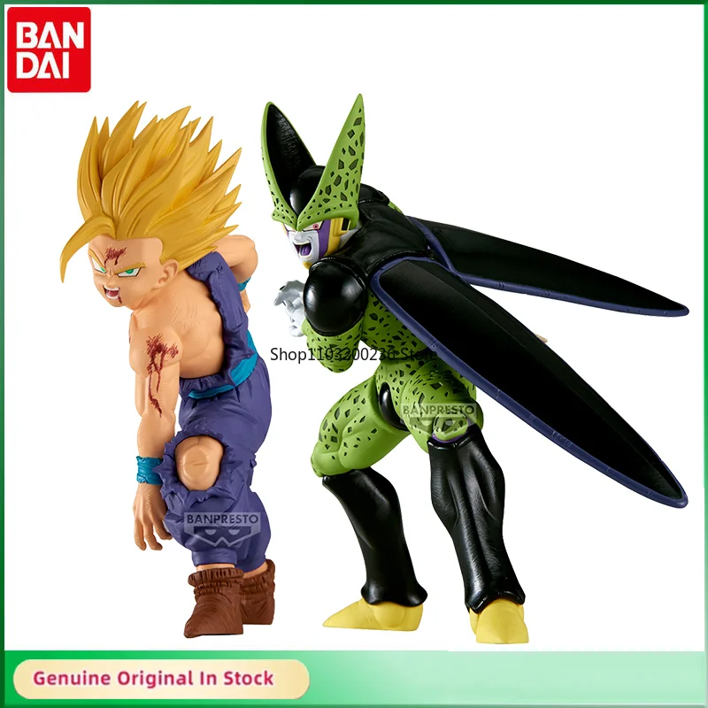 BANDAI Original Dragon Ball Z MATCH MAKERS Super Saiyan Son Gohan&Cell Action Figure Model Hobbies Collectible Desktop Ornaments
BANDAI Original Dragon Ball Z MATCH MAKERS Super Saiyan Son Gohan&Cell Action Figure Model Hobbies Collectible Desktop Ornaments