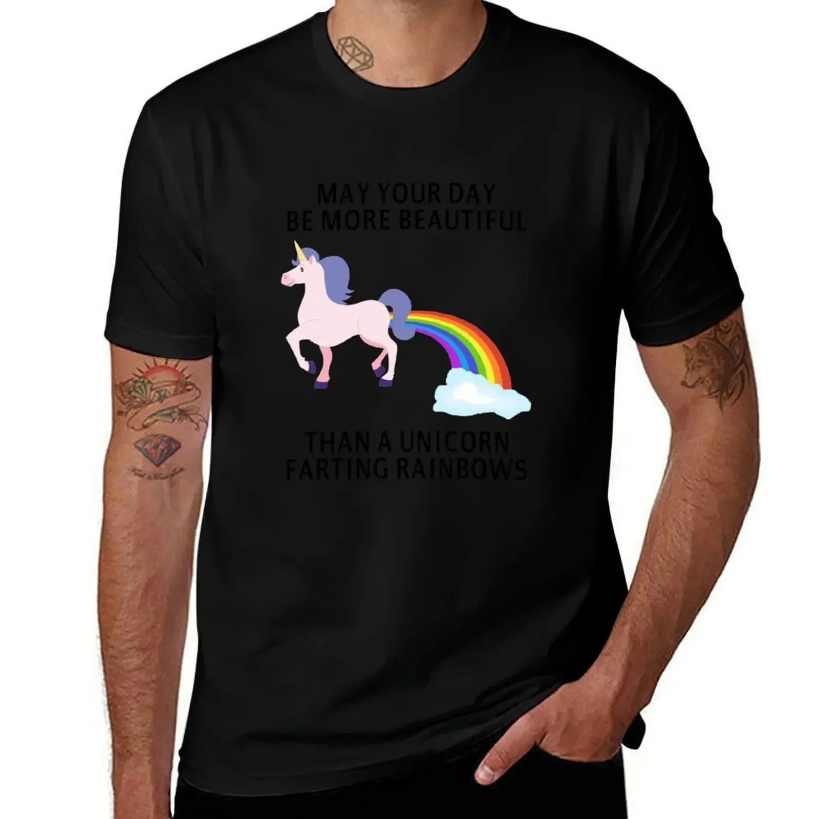 May Your Day Be More Beautiful Than A Unicorn Farting Rainbows T-Shirt valentines boutique clothes plain white t shirts men
May Your Day Be More Beautiful Than A Unicorn Farting Rainbows T-Shirt valentines boutique clothes plain white t shirts men