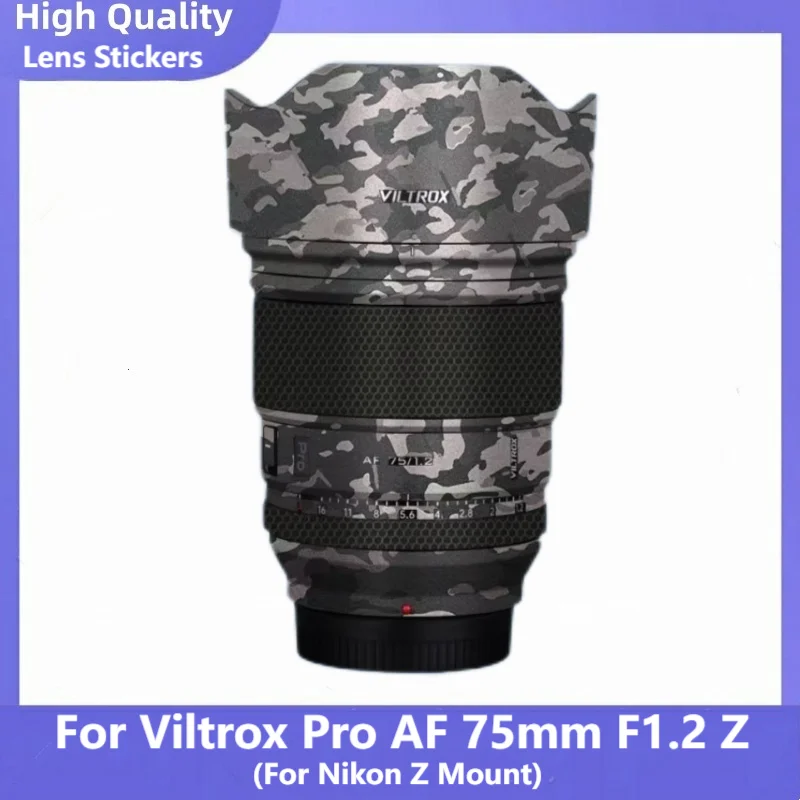 Для Viltrox Pro AF 75 мм F1.2 Z (для крепления Nikon Z) Наклейка на объектив камеры Виниловая пленка AF75 75/1.2 75 1.2 F/1.2 Z
Для Viltrox Pro AF 75 мм F1.2 Z (для крепления Nikon Z) Наклейка на объектив камеры Виниловая пленка AF75 75/1.2 75 1.2 F/1.2 Z