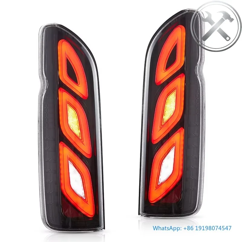 2005‑2018 Commercial MPV Full LED Taillights Assembly DRL Brake Reverse Signal Clear Red Lens 12V Waterproof Car Styling Auto Pa
2005‑2018 Commercial MPV Full LED Taillights Assembly DRL Brake Reverse Signal Clear Red Lens 12V Waterproof Car Styling Auto Pa