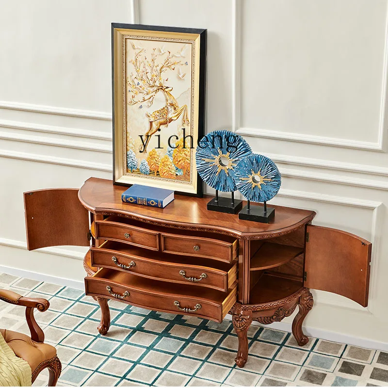 LX solid wood entrance table semi-round against the wall entrance narrow table corridor entrance platform
LX solid wood entrance table semi-round against the wall entrance narrow table corridor entrance platform