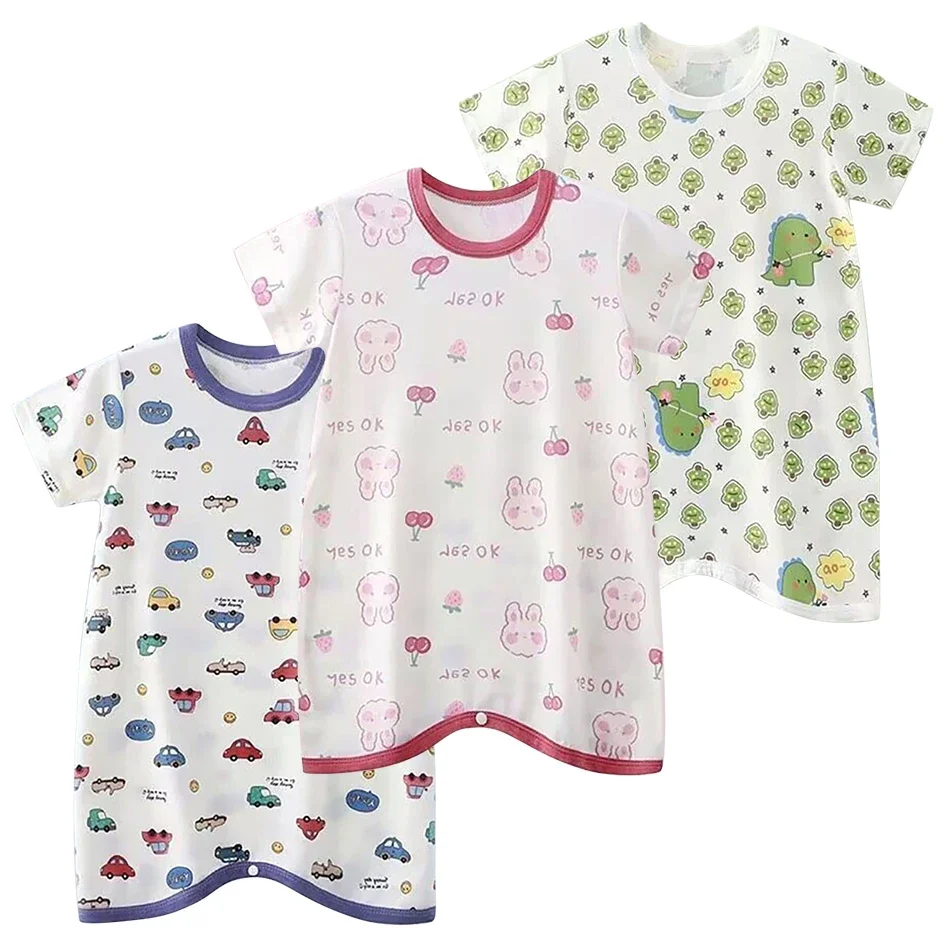 Onesie décontractée pour bébé, vêtements de nuit en tissu glacé ultra-fin, parfait pour les chambres climatisées, vêtements de n
Onesie décontractée pour bébé, vêtements de nuit en tissu glacé ultra-fin, parfait pour les chambres climatisées, vêtements de n