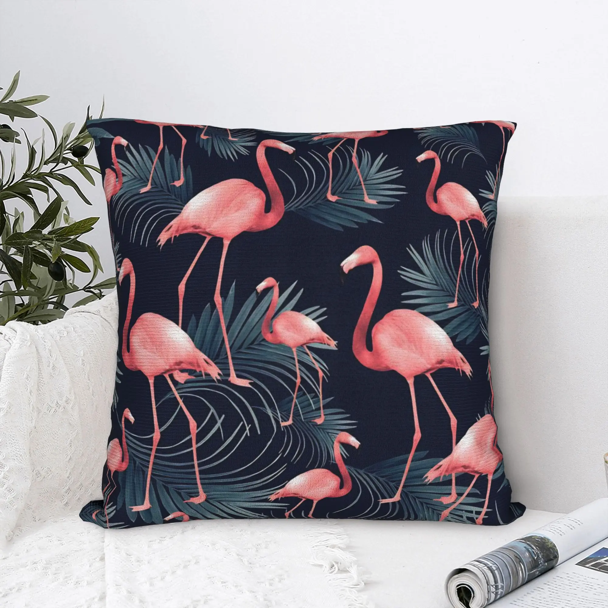 Pillow Cover Tropical Flamingo Floral Morden Pillow Case For Couch Sofa Bedroom Pillowcases
Pillow Cover Tropical Flamingo Floral Morden Pillow Case For Couch Sofa Bedroom Pillowcases