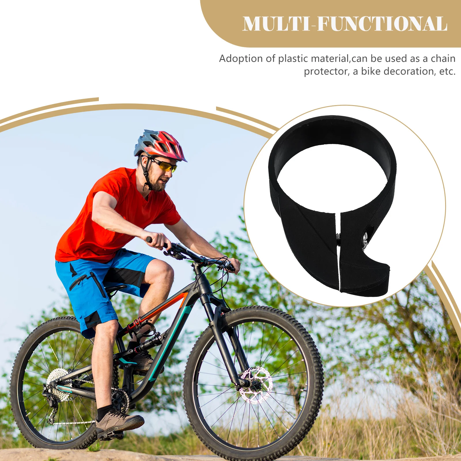 Plastic Guard Bicycle Protector Chain Guide Smooth Surface Light Weight Outdoor Use Chain Catcher Bike Supplies
Plastic Guard Bicycle Protector Chain Guide Smooth Surface Light Weight Outdoor Use Chain Catcher Bike Supplies