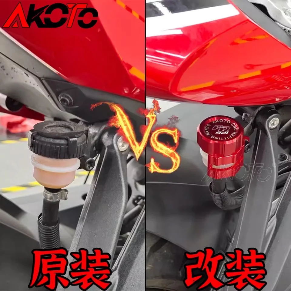 For QJMOTOR SRK921RR SRK 921 RR SRK921 RR 2026+ Motorcycle CNC Rear Brake Fluid Oil Reservoir Cap Cover & Oil Guard Protection
For QJMOTOR SRK921RR SRK 921 RR SRK921 RR 2026+ Motorcycle CNC Rear Brake Fluid Oil Reservoir Cap Cover & Oil Guard Protection