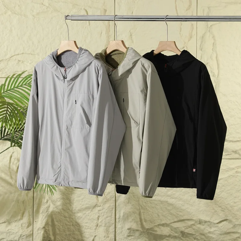 Оригинальный дизайн, осенняя новинка, модная простая 3D-куртка с капюшоном, водонепроницаемая, для активного отдыха, трендовая брендовая мужская одежда
Оригинальный дизайн, осенняя новинка, модная простая 3D-куртка с капюшоном, водонепроницаемая, для активного отдыха, трендовая брендовая мужская одежда