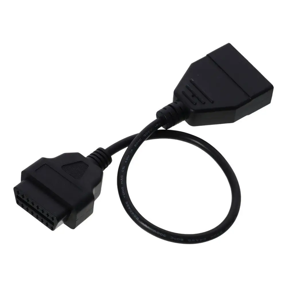 15.7Inch in length OBD1 12 Pin to OBD2 16 Pin Metal and plastic Black Car Diagnostic GM Adapter Car Diagnostic Extension Cable
15.7Inch in length OBD1 12 Pin to OBD2 16 Pin Metal and plastic Black Car Diagnostic GM Adapter Car Diagnostic Extension Cable