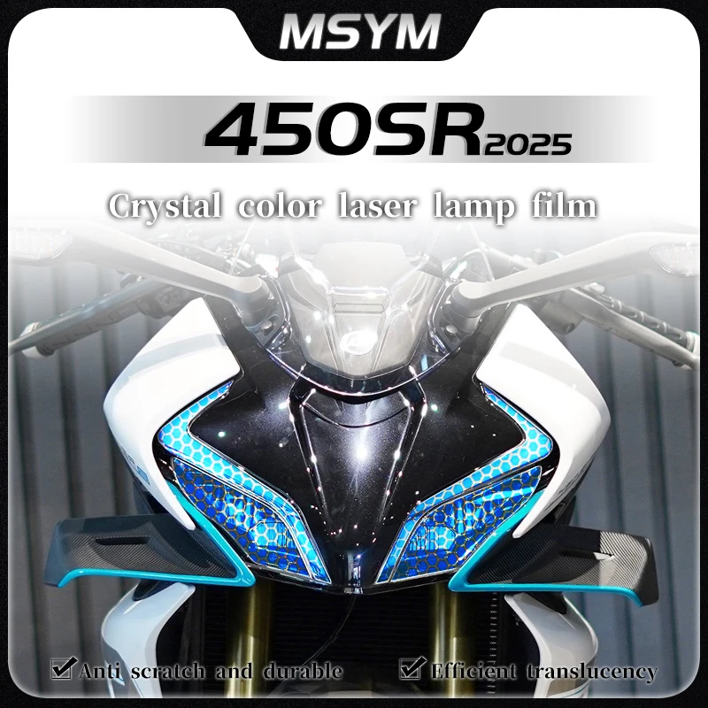 For CFMOTO 450SR 450 SR 450sr 2025 Honeycomb laser film transparent headlight film smoked black tail light film accessories
For CFMOTO 450SR 450 SR 450sr 2025 Honeycomb laser film transparent headlight film smoked black tail light film accessories
