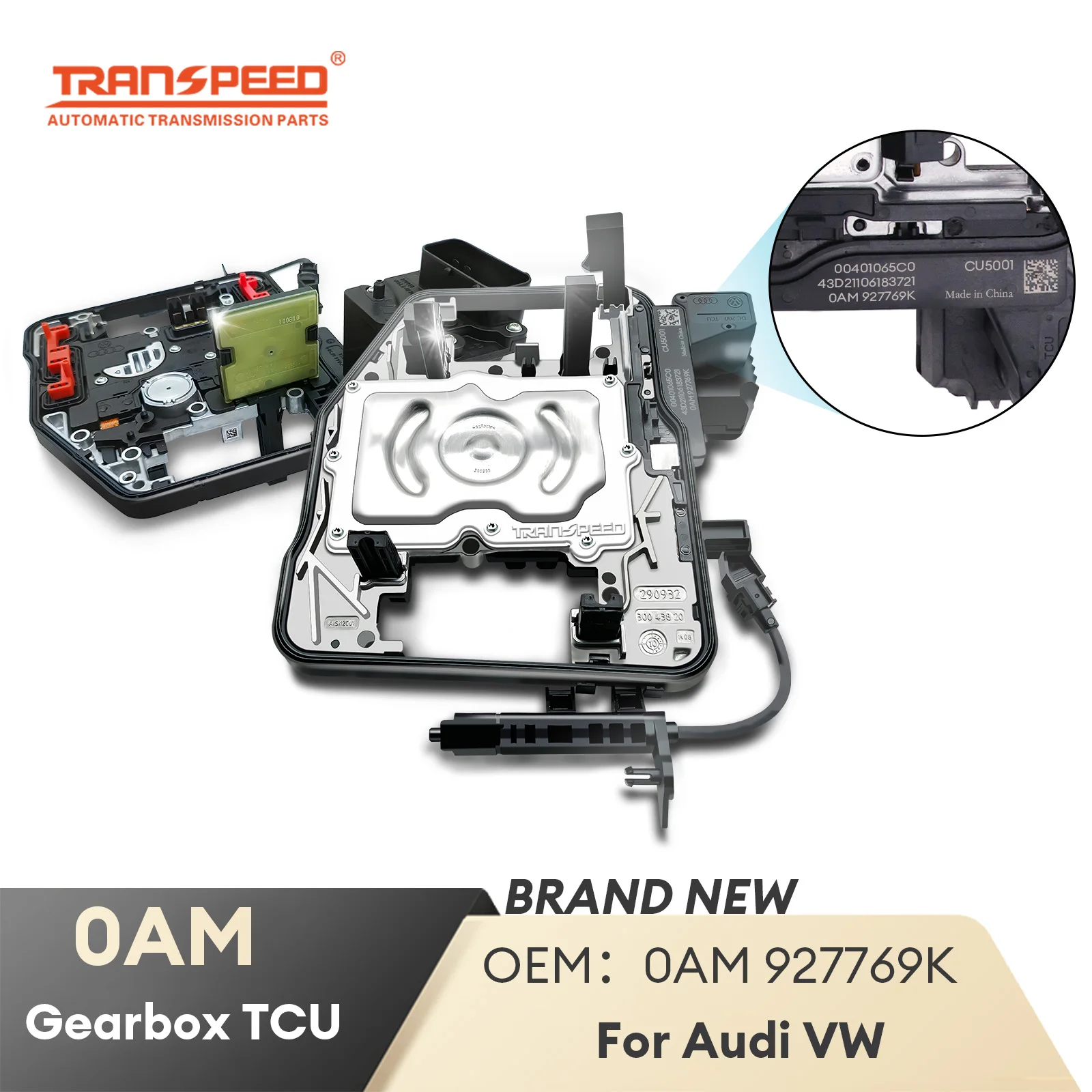 TRANSPEED 0AM DQ200 TCU TCM 0AM927769K Transmission Mechatronic Valve Body DSG 7 SPEED For VW AUDI
TRANSPEED 0AM DQ200 TCU TCM 0AM927769K Transmission Mechatronic Valve Body DSG 7 SPEED For VW AUDI