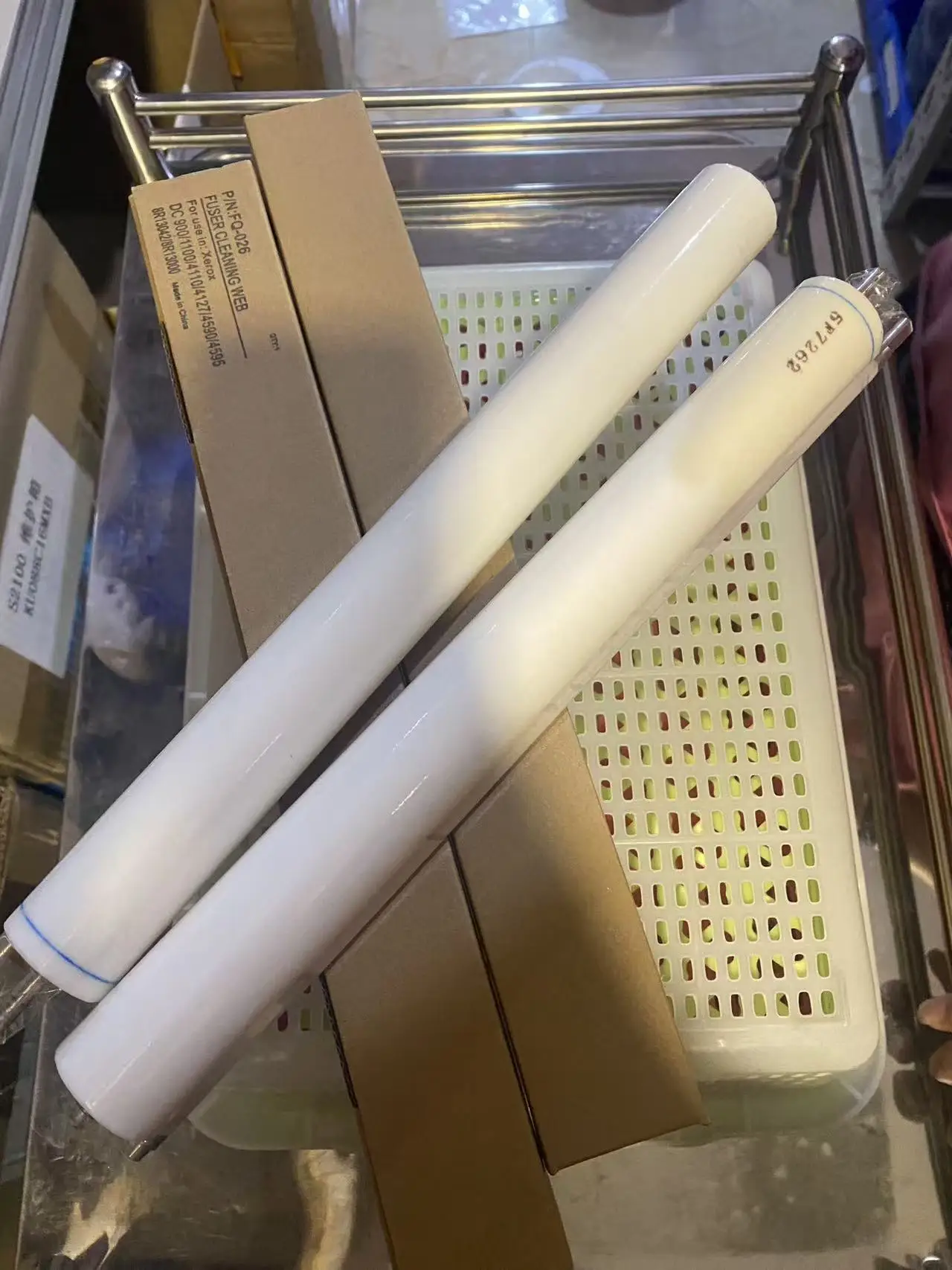 4 шт. 008R13085 008R13042 008R13000 FUSER WEB в сборе, чистящий веб-ролик для Xerox 4110 4112 4127 4590 4595 D95 D110 D125 D136 
4 шт. 008R13085 008R13042 008R13000 FUSER WEB в сборе, чистящий веб-ролик для Xerox 4110 4112 4127 4590 4595 D95 D110 D125 D136