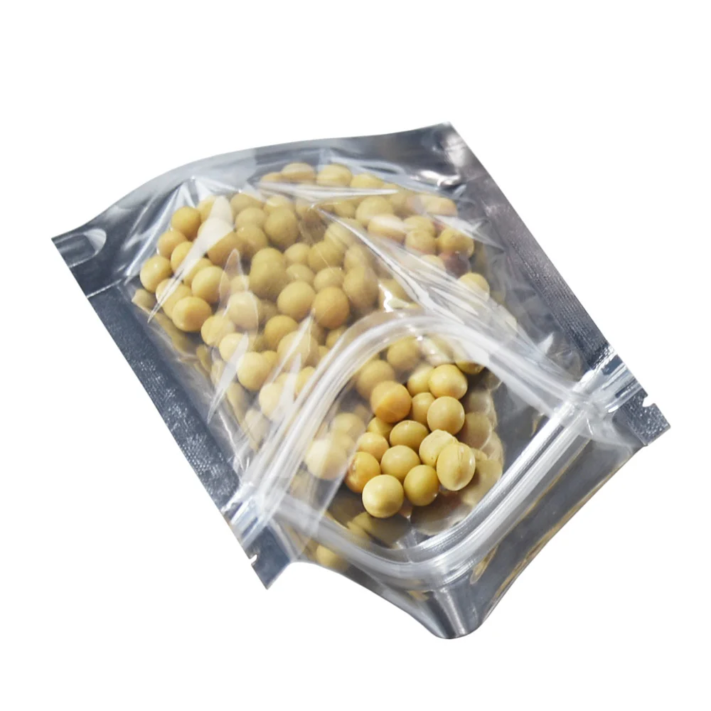 100pcs Stand Up Clear Front Zip lock Plastic Package Bag Doypack Aluminum Foil Zipper Candy Tea Smell Proof Storage Packet Pouch
100pcs Stand Up Clear Front Zip lock Plastic Package Bag Doypack Aluminum Foil Zipper Candy Tea Smell Proof Storage Packet Pouch