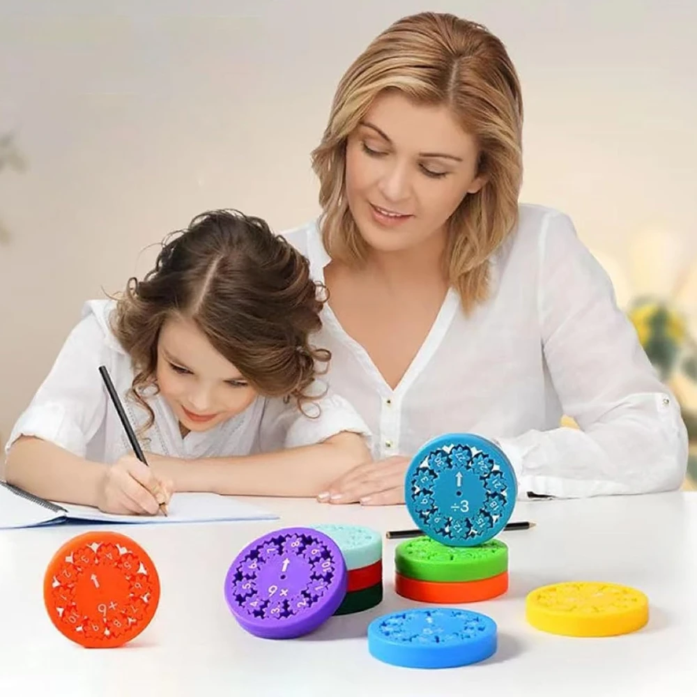 Math Fidget Spinner Sensory Toys Fingertip Game Math Fact Gyros Fidget Autism Kids Gifts (Add or Minus) for Learning Arithmetic
Math Fidget Spinner Sensory Toys Fingertip Game Math Fact Gyros Fidget Autism Kids Gifts (Add or Minus) for Learning Arithmetic