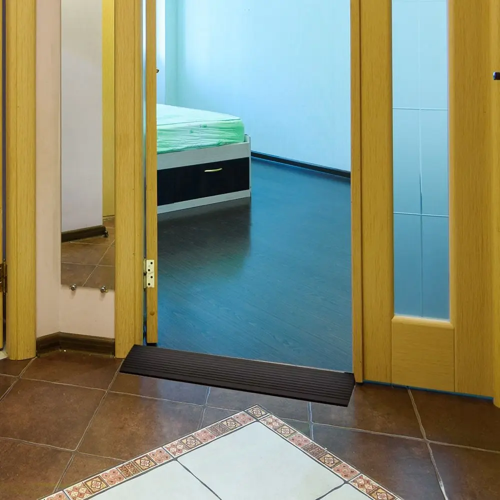 Самоклеящийся коврик-рамп 90x5 см, нескользящий дверной порог, простая установка, многоцелевая напольная переходная полоса для дома
Самоклеящийся коврик-рамп 90x5 см, нескользящий дверной порог, простая установка, многоцелевая напольная переходная полоса для дома