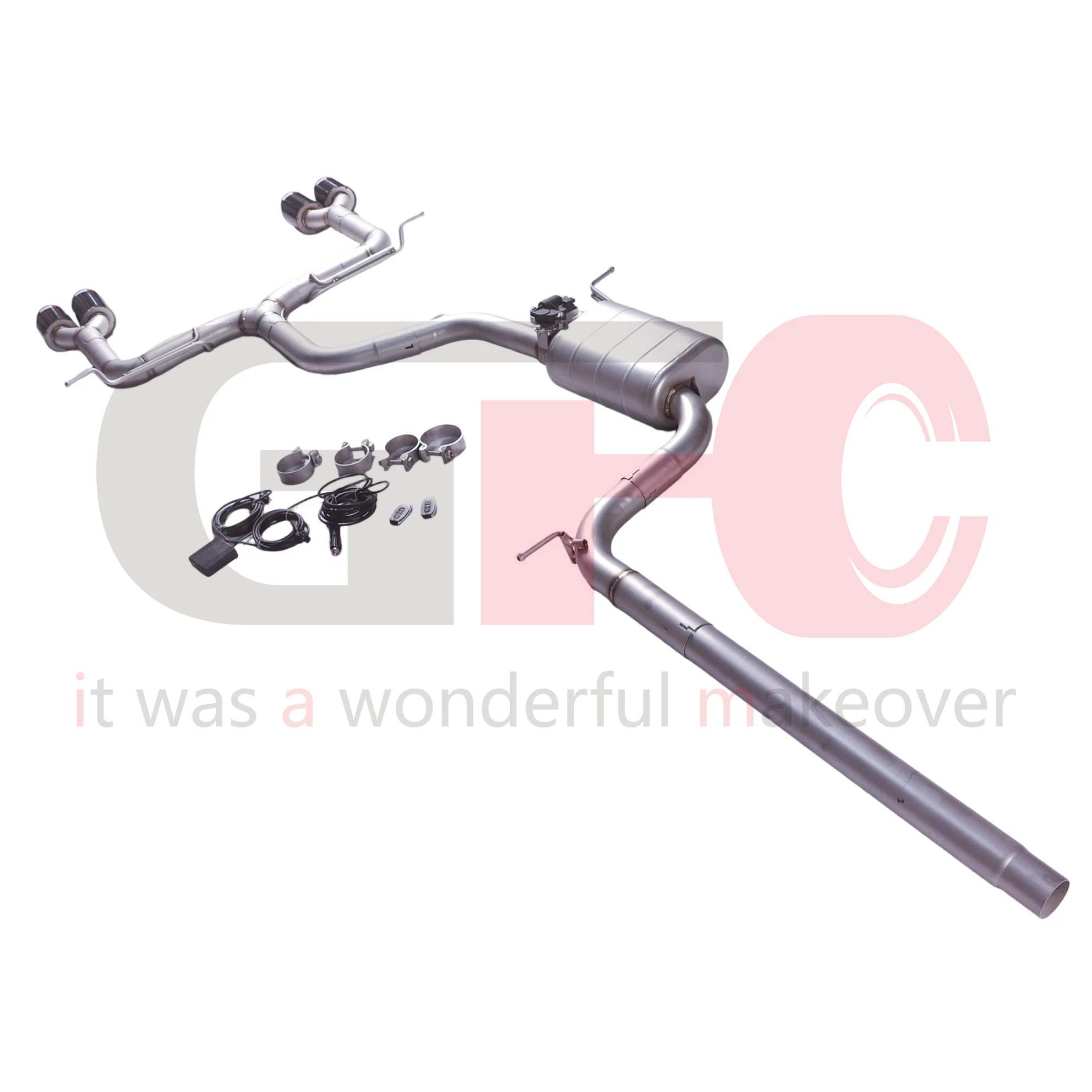 GFC/Подходит для кабриолета T-ROC1.5T 2021, выхлопная труба Catback из нержавеющей стали 304 с эффектом клапана
GFC/Подходит для кабриолета T-ROC1.5T 2021, выхлопная труба Catback из нержавеющей стали 304 с эффектом клапана