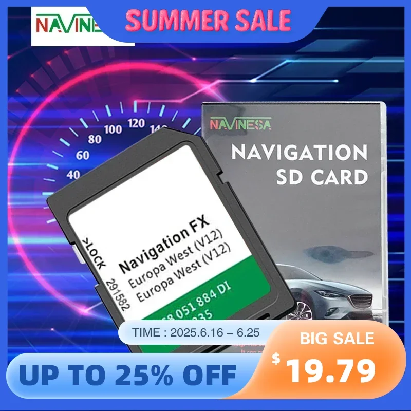 FX V12 West for VW Passat B6 3C 2005 2006 2007 2008 2009 2010 SD GPS Map Card Europe UA UK Italy
FX V12 West for VW Passat B6 3C 2005 2006 2007 2008 2009 2010 SD GPS Map Card Europe UA UK Italy