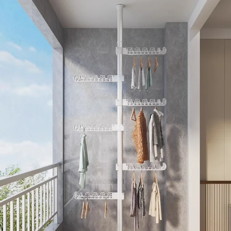 No Punching 1.1m-4.1m Telescopic Pole Balcony Window Sun Drying Hanger Home Floor To Ceiling Bedroom Clothes Stand 
No Punching 1.1m-4.1m Telescopic Pole Balcony Window Sun Drying Hanger Home Floor To Ceiling Bedroom Clothes Stand