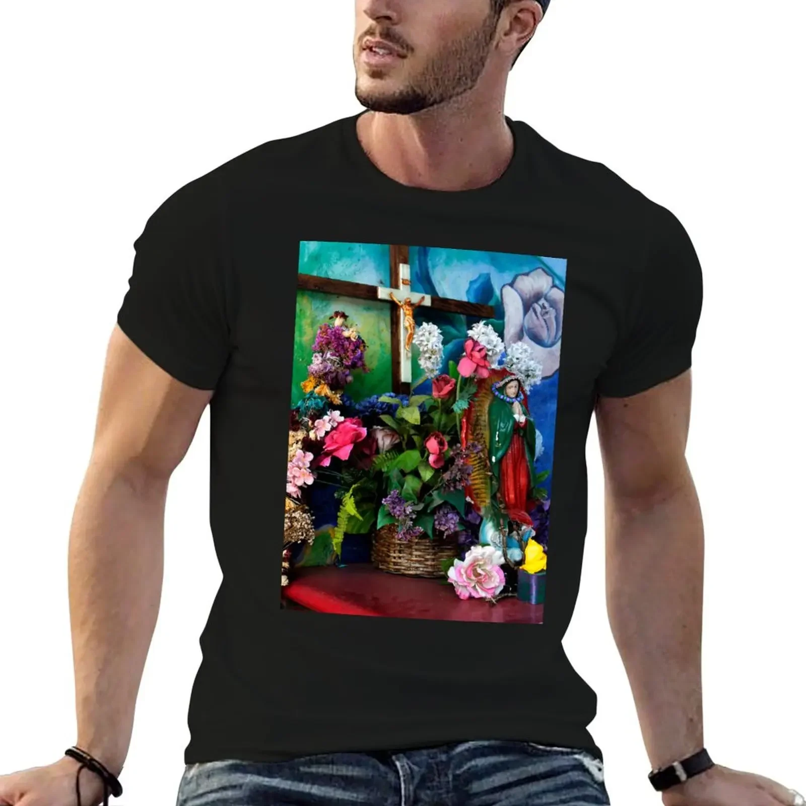 Chicano Park Shrine T-Shirt cotton graphic tees korean fashion sports fans mens designer clothes
Chicano Park Shrine T-Shirt cotton graphic tees korean fashion sports fans mens designer clothes