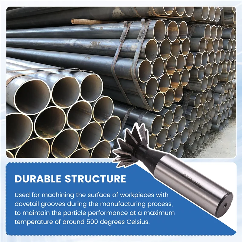 A83I-HSS Dovetail Cutter 12 Edges 32 X 45° Degrees CNC Router Bit HSS Dovetail Milling Cutter End Mill 16Mm Straight Shank
A83I-HSS Dovetail Cutter 12 Edges 32 X 45° Degrees CNC Router Bit HSS Dovetail Milling Cutter End Mill 16Mm Straight Shank
