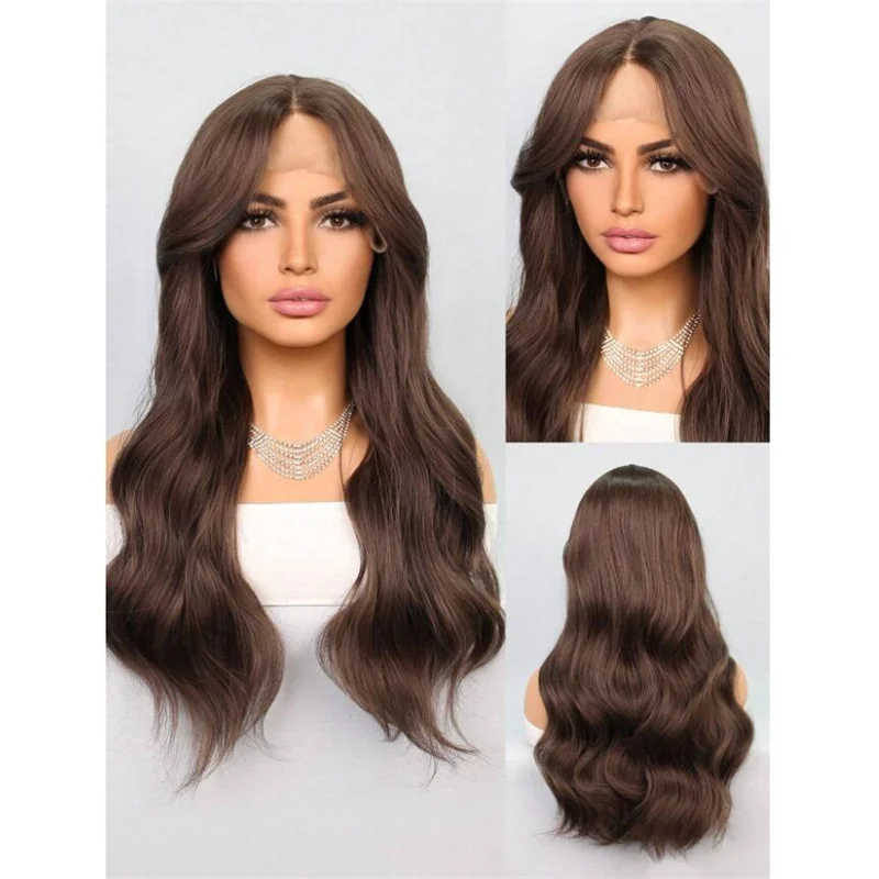 28Inch Brown Natural Wave 5x5 Silk Base Jewish Human Hair Wig With Baby Hair HD Lace European Hair Preplucked Glueless
28Inch Brown Natural Wave 5x5 Silk Base Jewish Human Hair Wig With Baby Hair HD Lace European Hair Preplucked Glueless